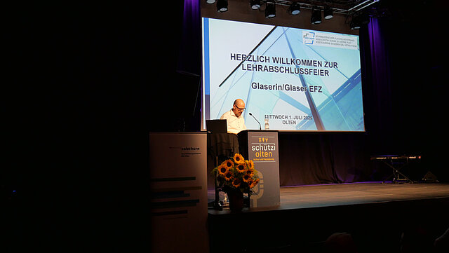 Diplomfeier Glaser/in EFZ 2026 des Schweizerischen Flachglasverbands SFV